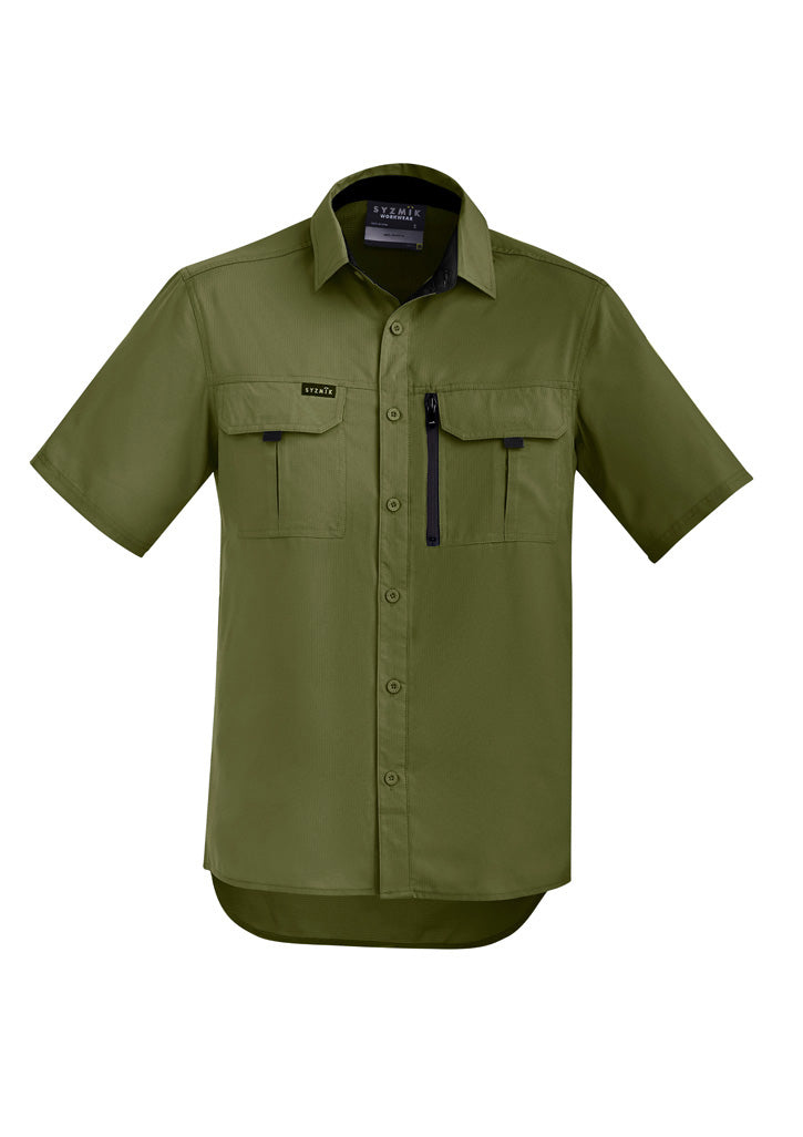 Syzmik Mens Outdoor Short Sleeve