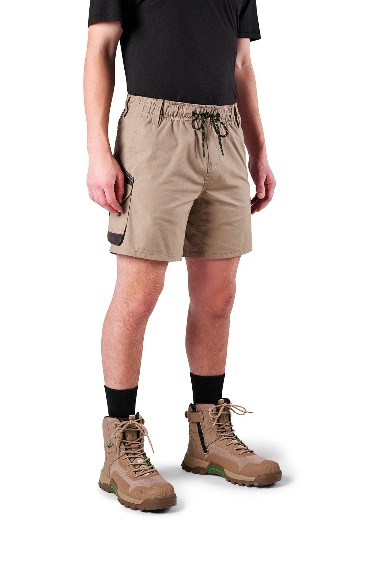 FXD WS7 Elastic Waist Lightweight Ripstop Cargo Short