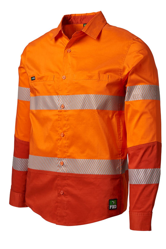 FXD LSH2T Hi Vis Taped Work Shirt