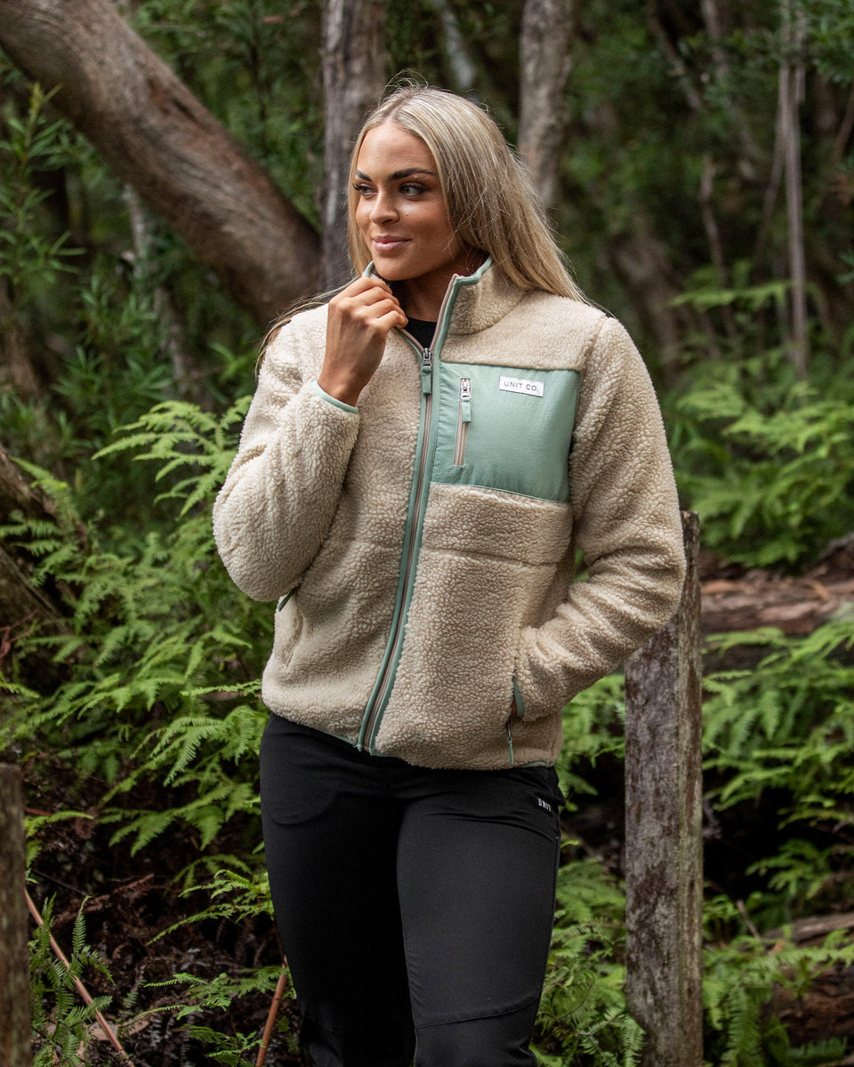 Unit Ladies Teddy Fleece Jacket - Strike