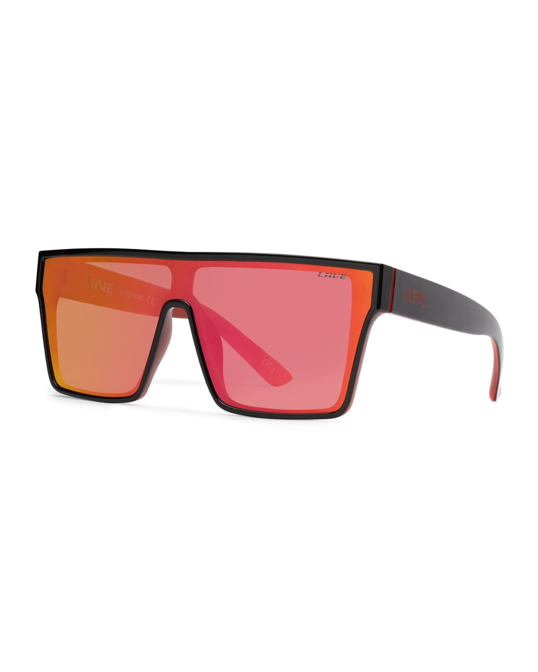 Wasteland Red Mirror Sunglasses