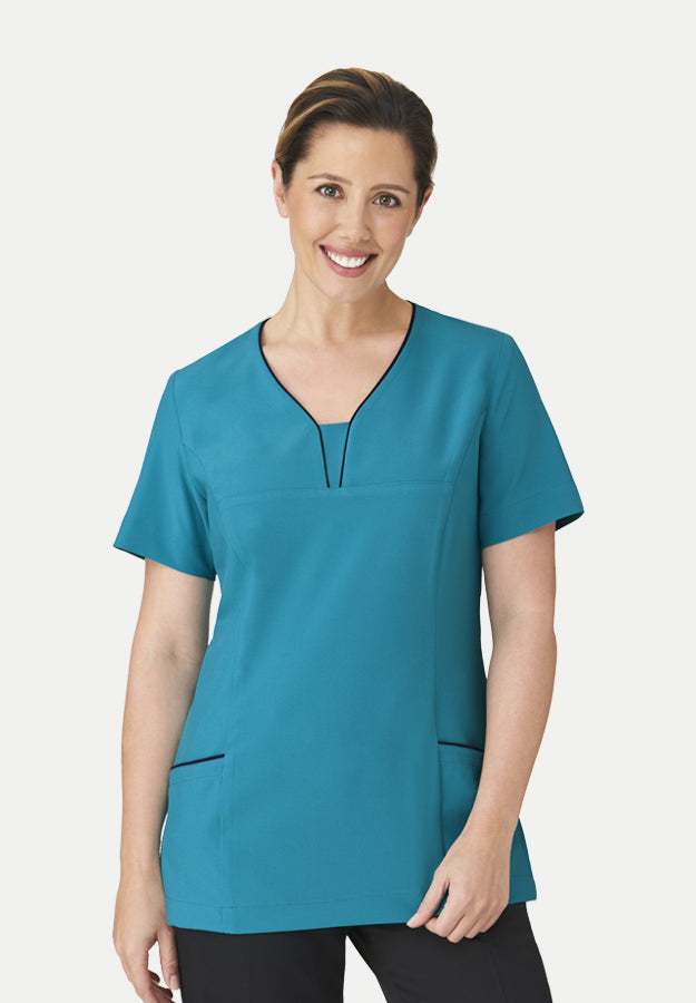 Teal Stretch Tunic