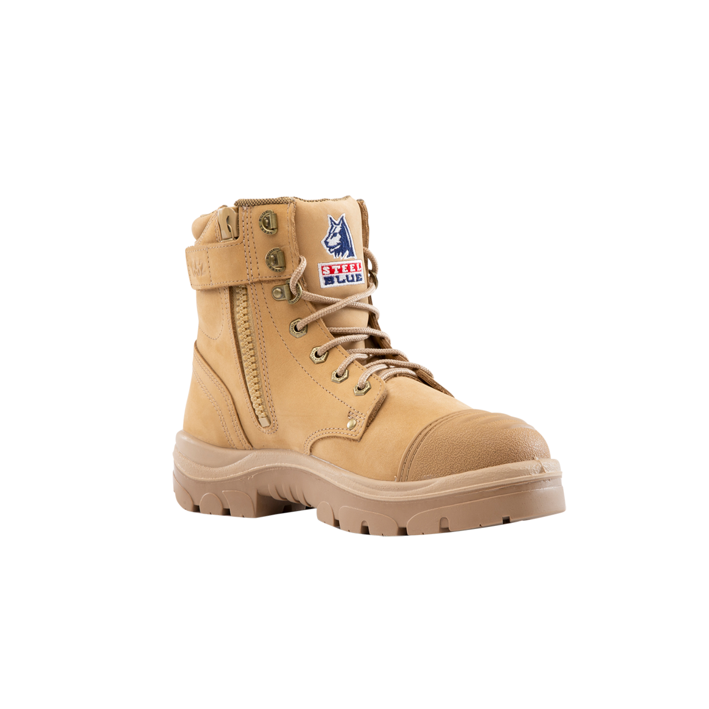 Sand Steel Blue Safety Boot