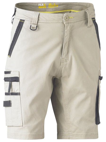 Bisley Flex & Move Cargo Zip Shorts