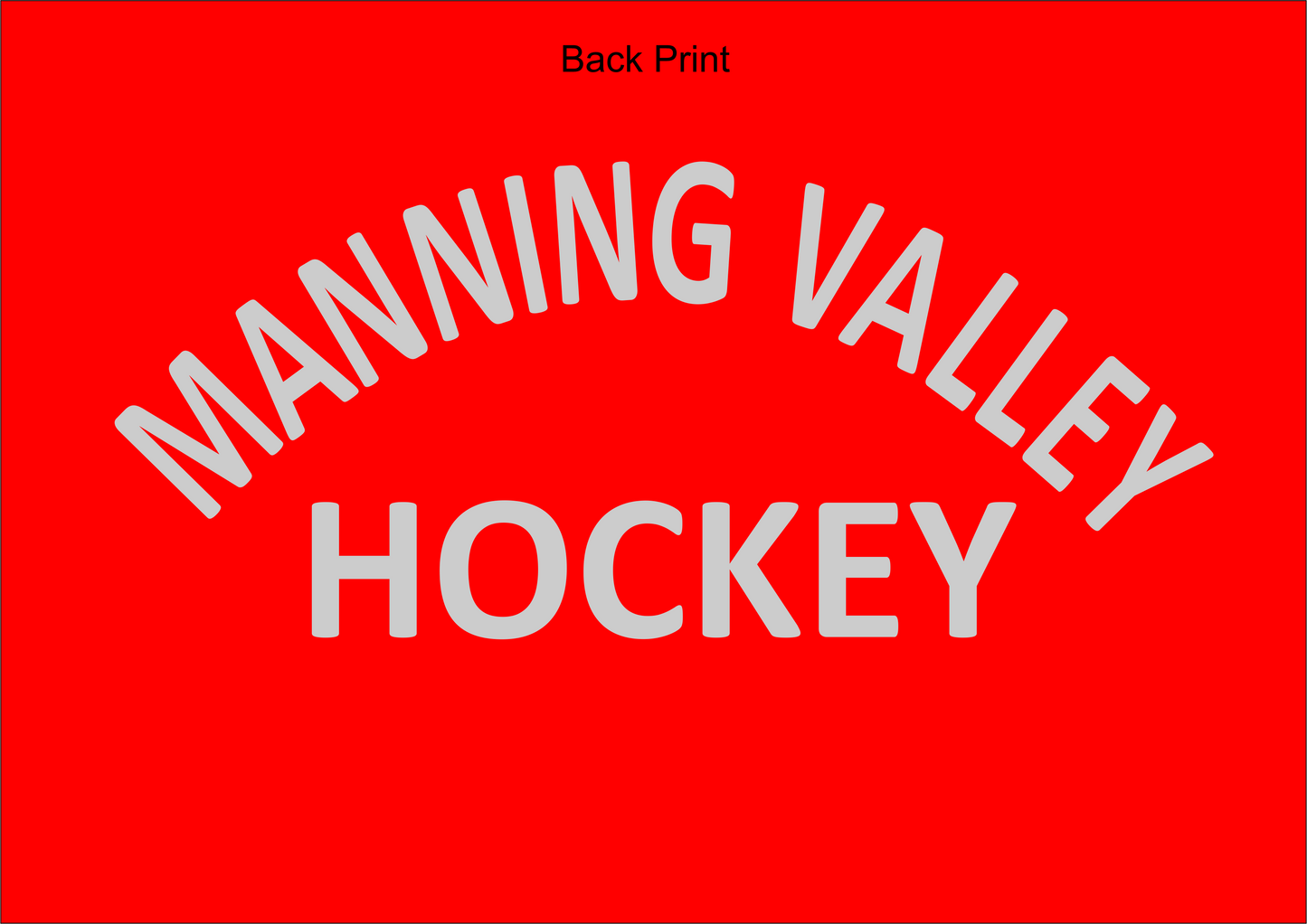 Manning Valley Hockey Adult Tracktop