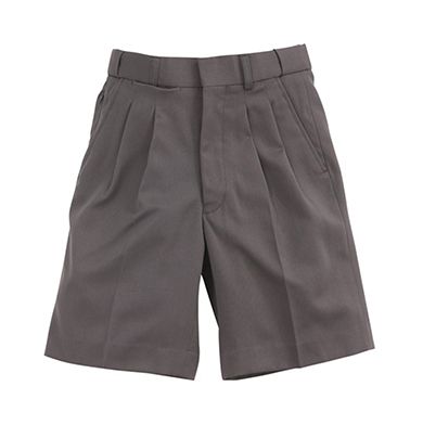 Grey Boys School Shorts